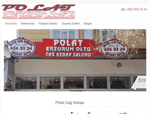 Tablet Screenshot of polatcagkebap.com